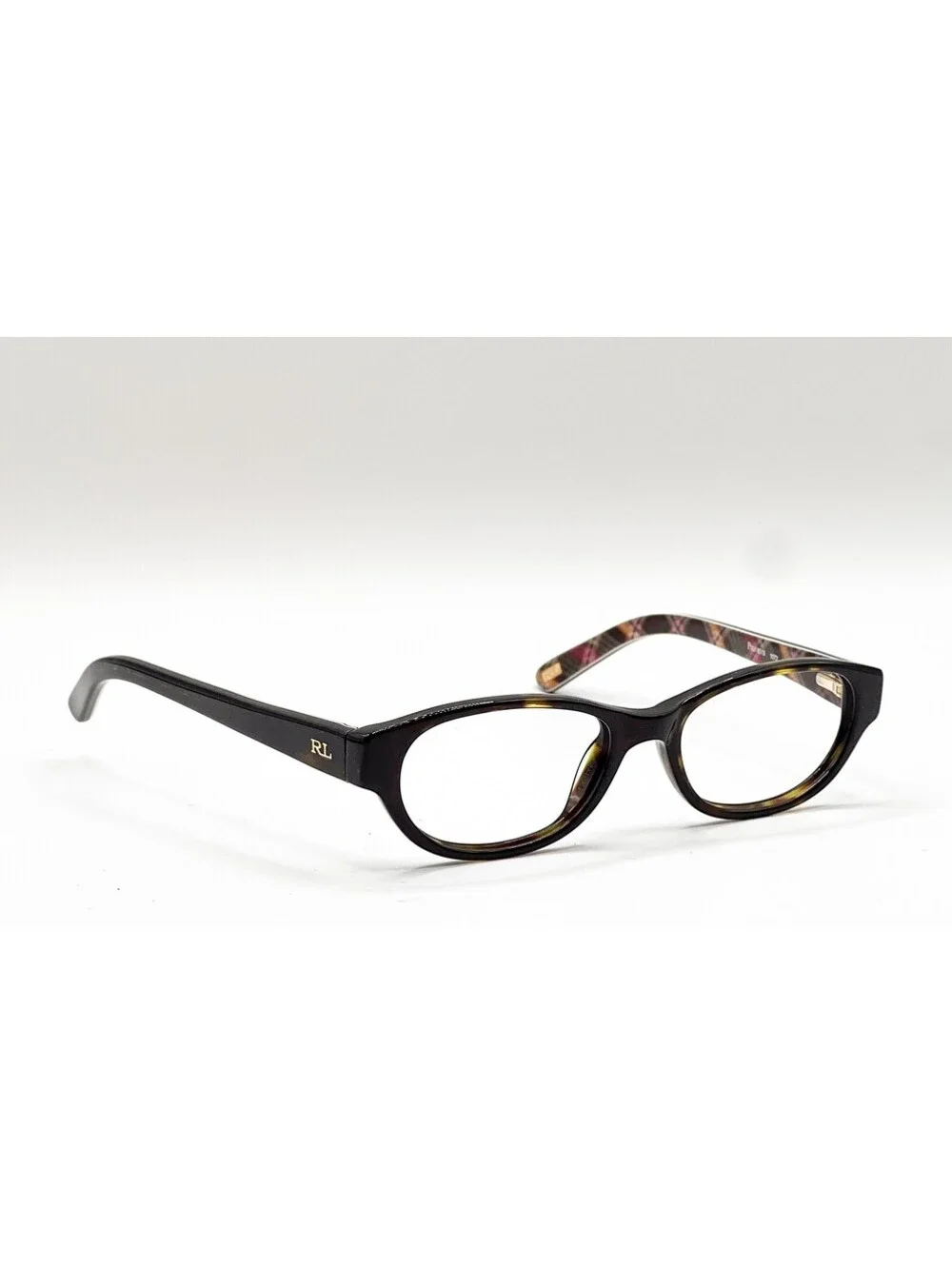 Ralph Lauren Polo 8519 1072 Tortoise Tartan Oval Authentic Eyeglass Frames 44-15